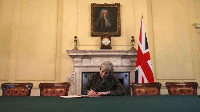 Brexit: Mrs May receives advice from an 18th Century Prime Minister